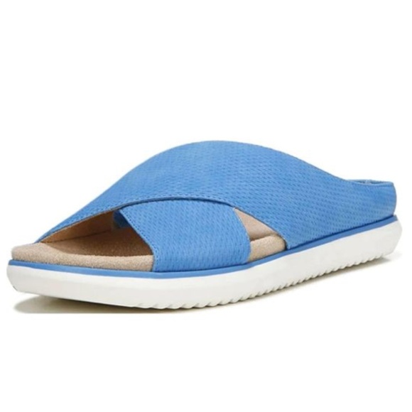 Naturalizer Women's Jessa Criss Cross Sandal In Turquoise (WIDE) - Picture 1 of 6